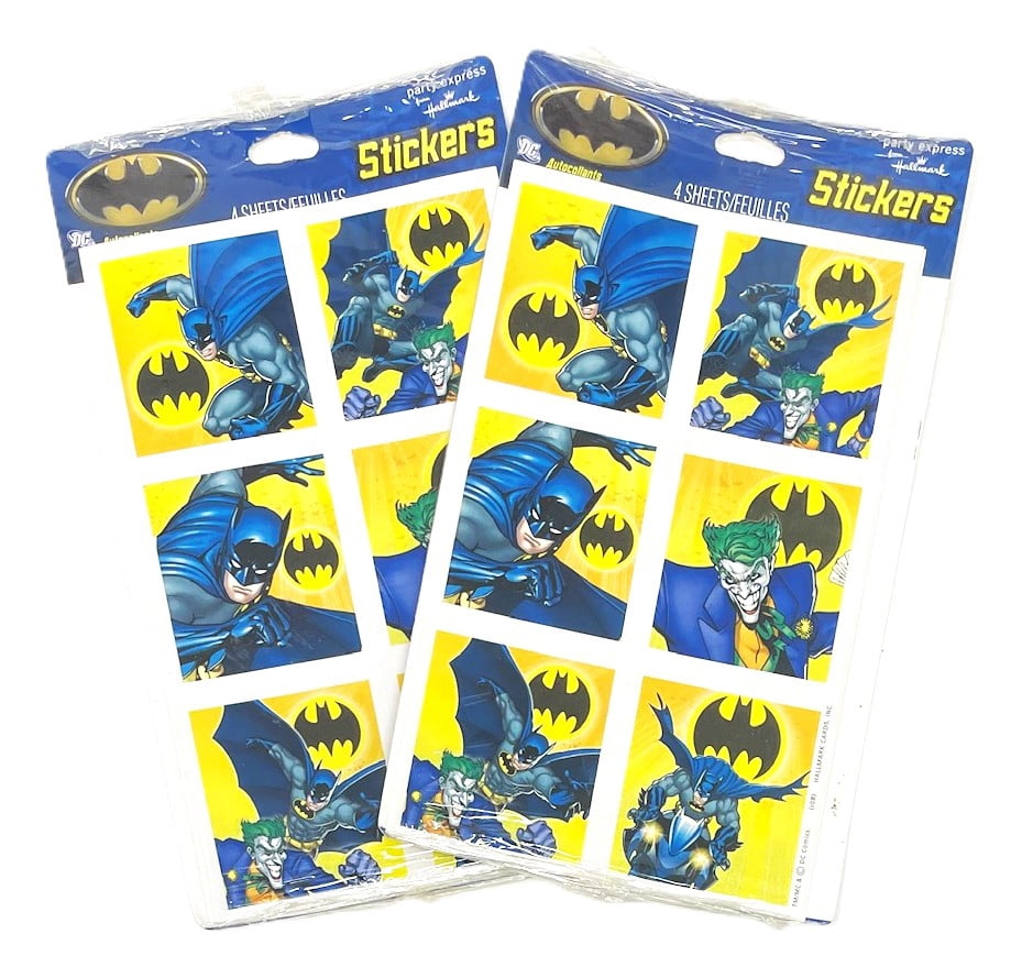 Batman Paint Splatter Die-Cut Vinyl Sticker, Dark Knight, Bat