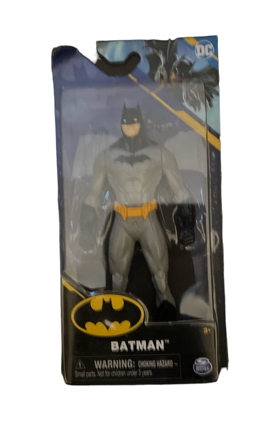 Batman 6 in Grey and Black Action Figures