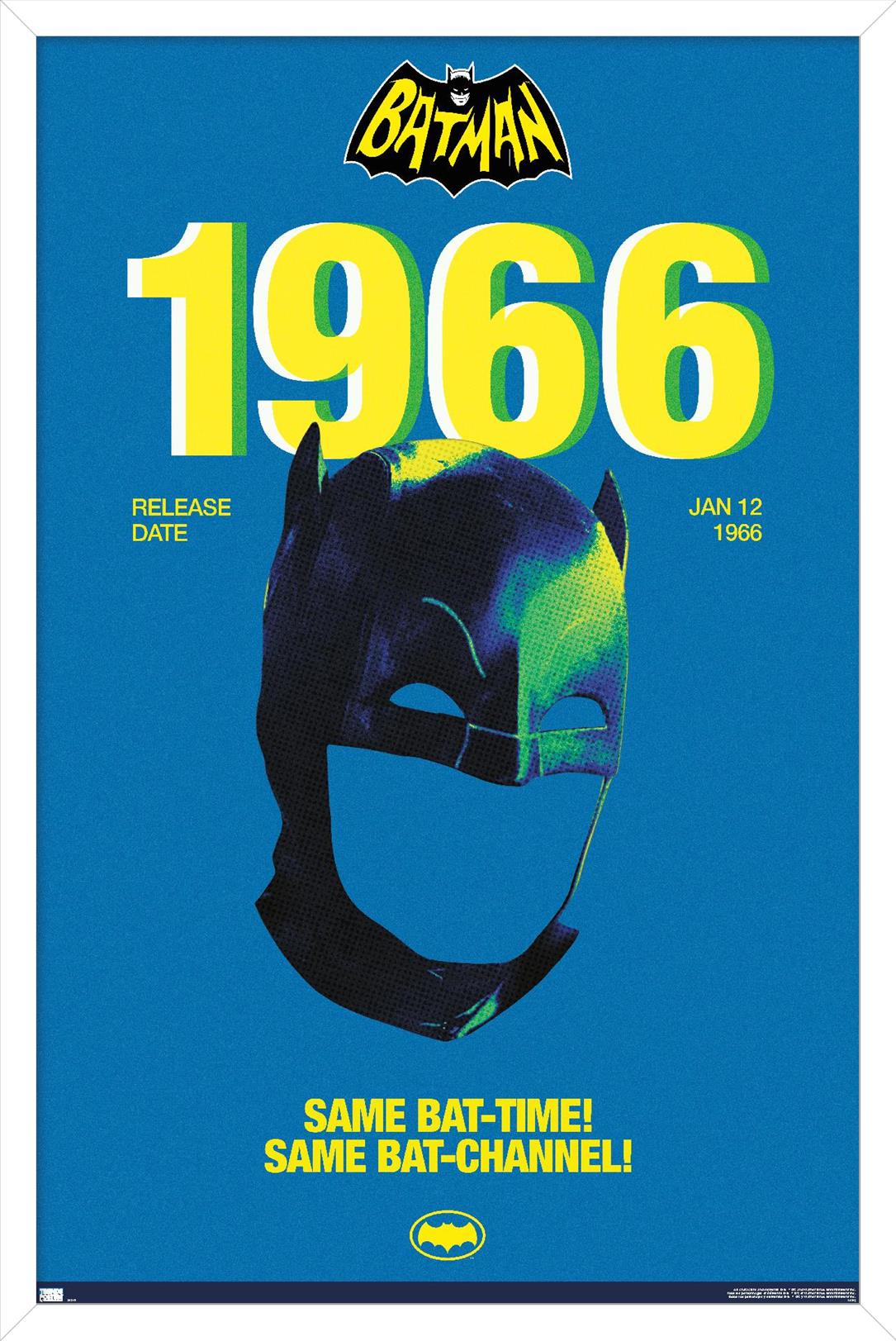 DC Comics Batman: 85th Anniversary - 1966 Cowl Wall Poster, 22.375" x ...