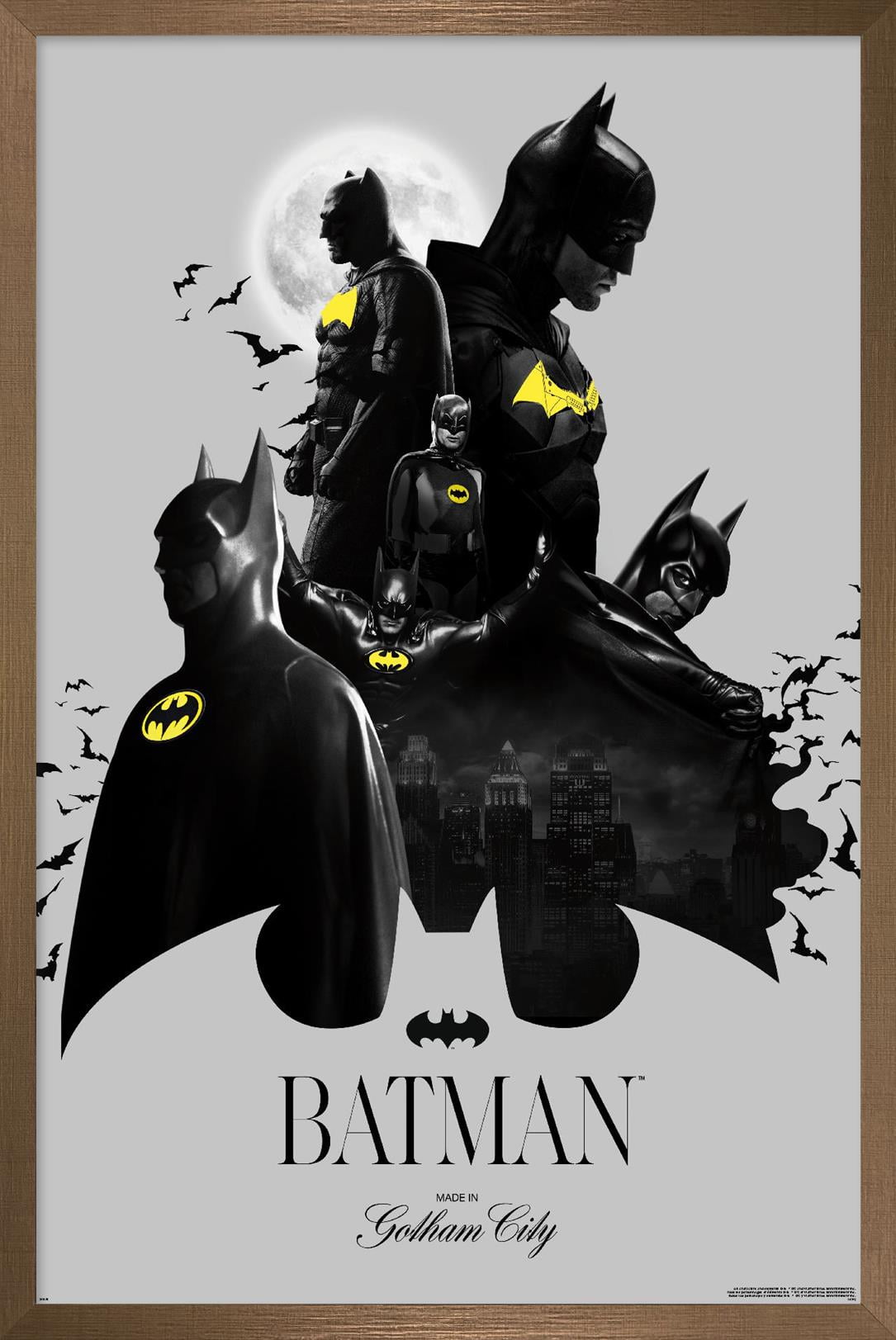 DC Comics Batman 85th Anniversary Batman Collage Wall Poster, 14.725