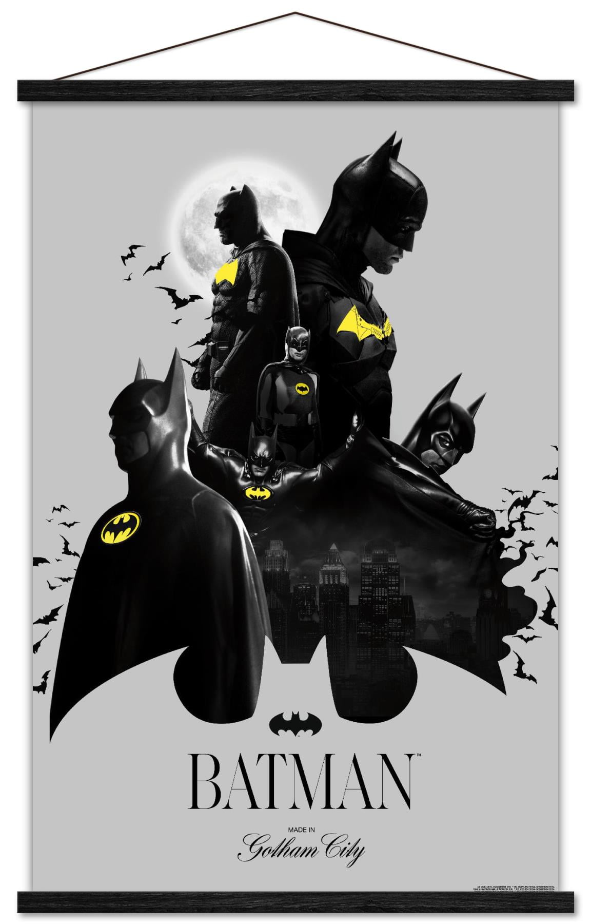 DC Comics Batman: 85th Anniversary - Batman Collage Wall DC Comics Batman: 85th Anniversary - Batman Collage Wall