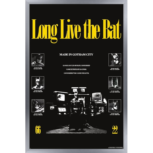 DC Comics Batman 85th Anniversary Long Live The Bat (Batman Collage