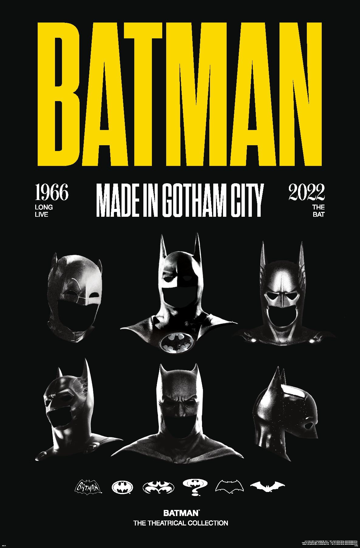 DC Comics Batman 85th Anniversary Made In Gotham Wall Poster, 22.375