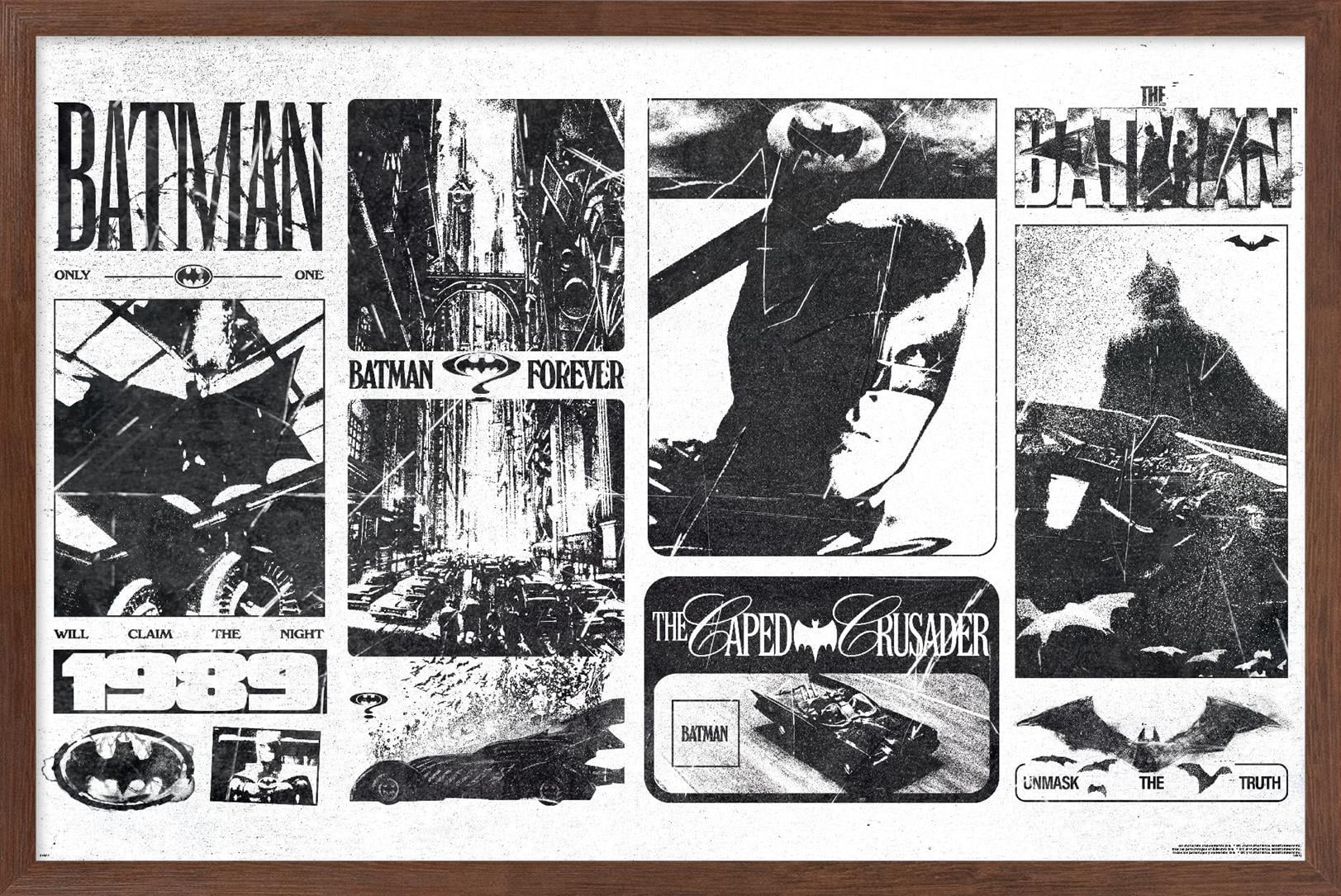 DC Comics Batman 85th Anniversary Sketches Wall Poster, 22.375" x 34