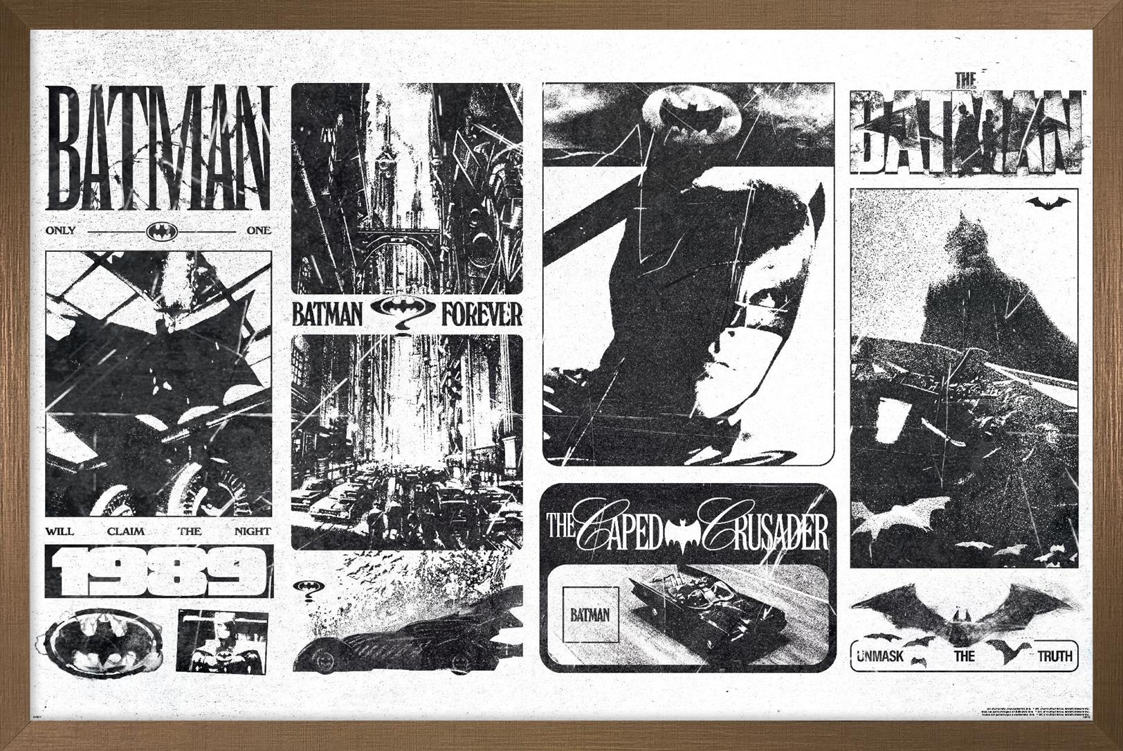 DC Comics Batman 85th Anniversary Sketches Wall Poster, 22.375" x 34