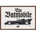 DC Comics Batman: 85th Anniversary - The Batmobile 1989 Wall Poster, 14 ...