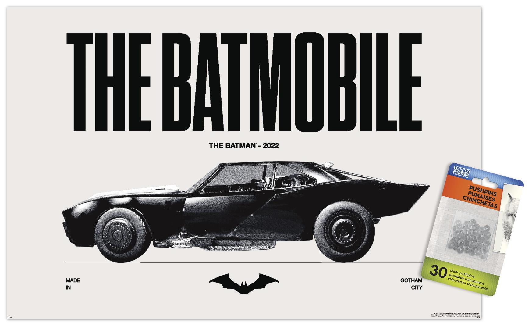 DC Comics Batman: 85th Anniversary - The Batmobile 2022 Wall
