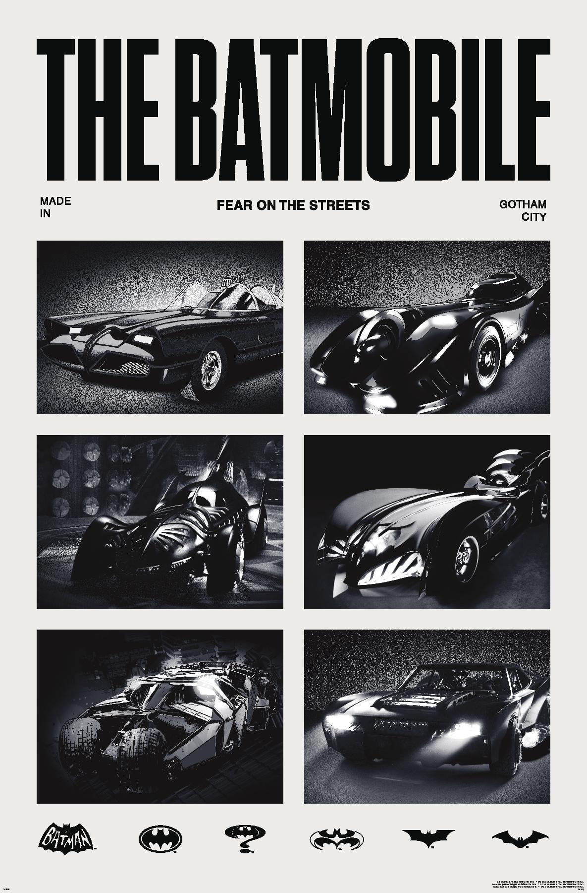 DC Comics Batman 85th Anniversary The Batmobile Fear The Streets DC Comics Batman 85th Anniversary The Batmobile Fear The Streets