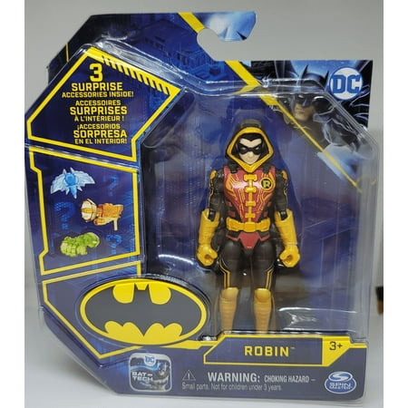 DC Comics Batman Action Figure with Surprise Accessories - Robin