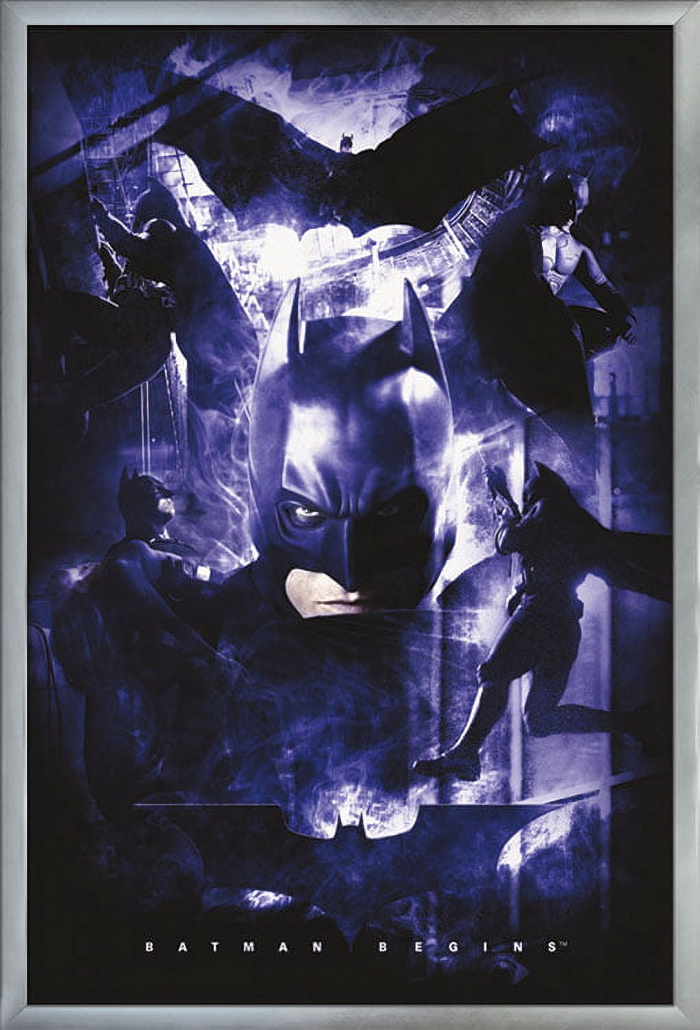 DC Comics - Batman - Action Wall Poster, 22.375" x 34", Framed