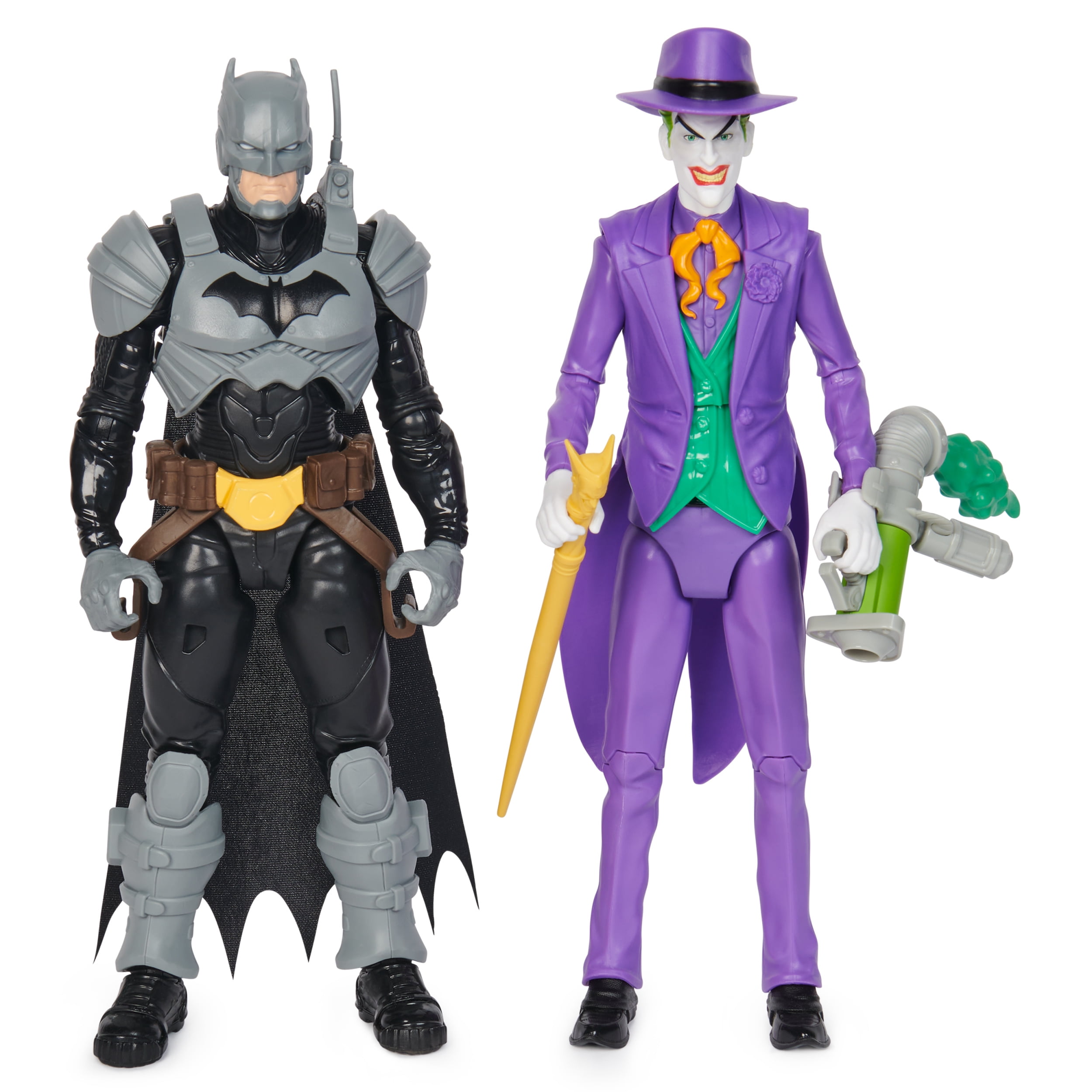 DC Comics Batman Adventures Armored Batman vs Joker Action Figures
