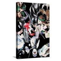 DC Comics Batman - Alex Ross Group Canvas Wall Poster, 14.725" x 22.375"