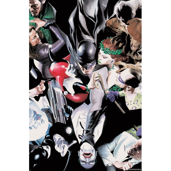 DC Comics Batman - Alex Ross Group Wall Poster, 14.725" x 22.375"