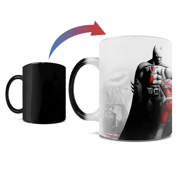 DC Comics (Batman: Arkham City  Batman and Harley) Morphing Mugs Heat-Sensitive Mug MMUG330