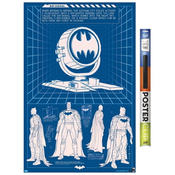 DC Comics - Batman - Bat Signal Wall Poster, 22.375" x 34"