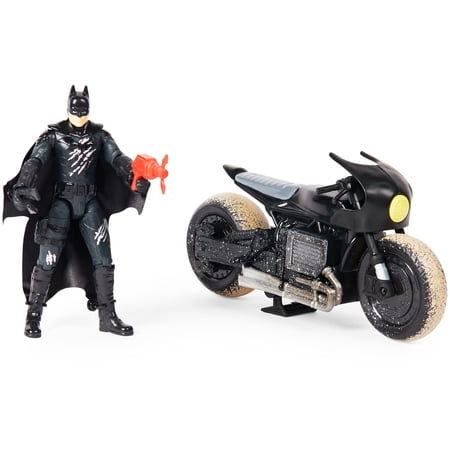 DC Comics Batman Batcycle Pack with Exclusive Batman Figure