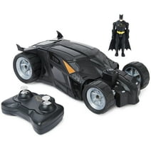 DC Comics, Batman Batmobile Remote Control Car with 4-inch Action Figure, for Kids Ages 4 and up