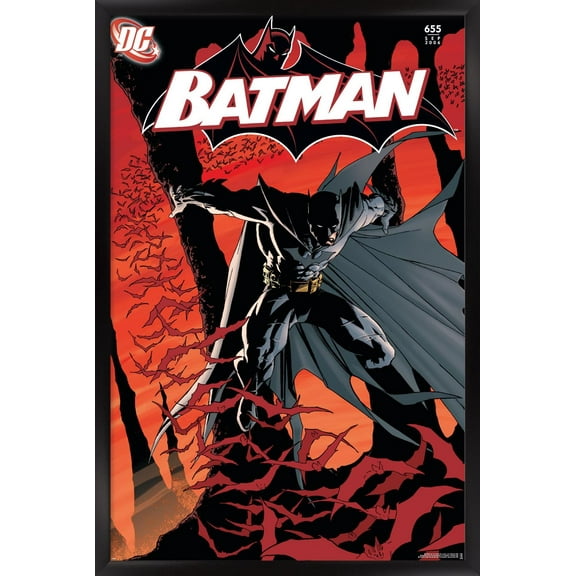 DC Comics Batman - Bats Cover Wall Poster, 22.375" x 34" Framed