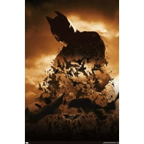 DC Comics Batman Begins - Batman One Sheet Wall Poster, 22.375" x 34"