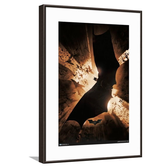 DC Comics Batman Begins - One Sheet Canvas Wall Poster, 14.725" x 22.375"