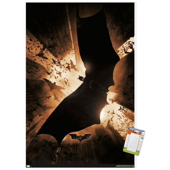 DC Comics Batman Begins - One Sheet Wall Poster, 14.725" x 22.375"