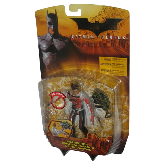 DC Comics Batman Begins Scarecrow Bloody Variant (2005) Mattel 5-Inch Figure
