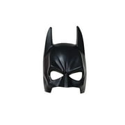DC Comics Batman Black Plastic Halloween Costume Mask, for Adult