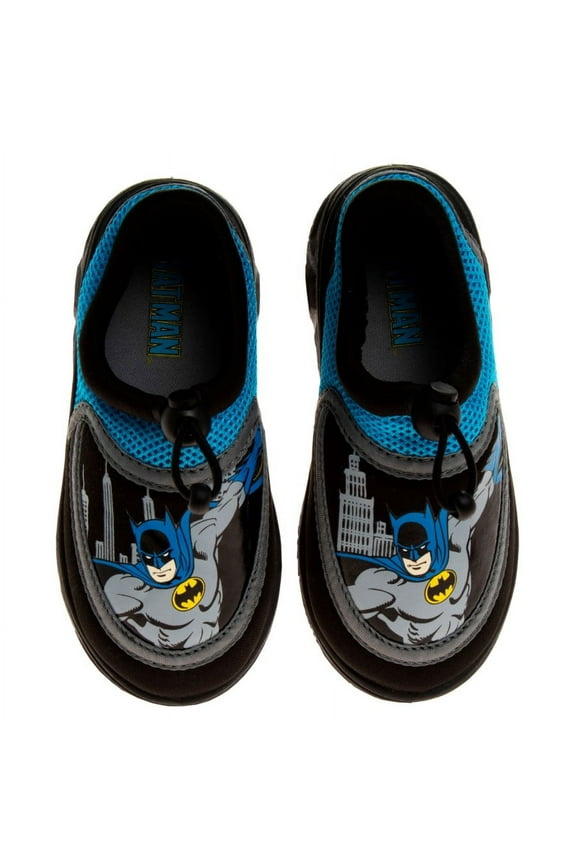 Batman Boys Water Shoes - Black/ Grey, 7-7