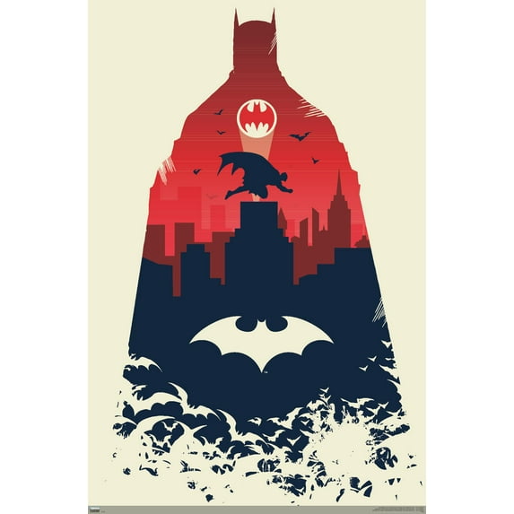 DC Comics Batman - Cape Wall Poster, 14.725" x 22.375"