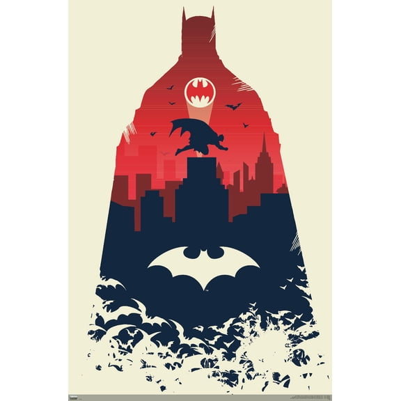 DC Comics Batman - Cape Wall Poster, 14.725" x 22.375"