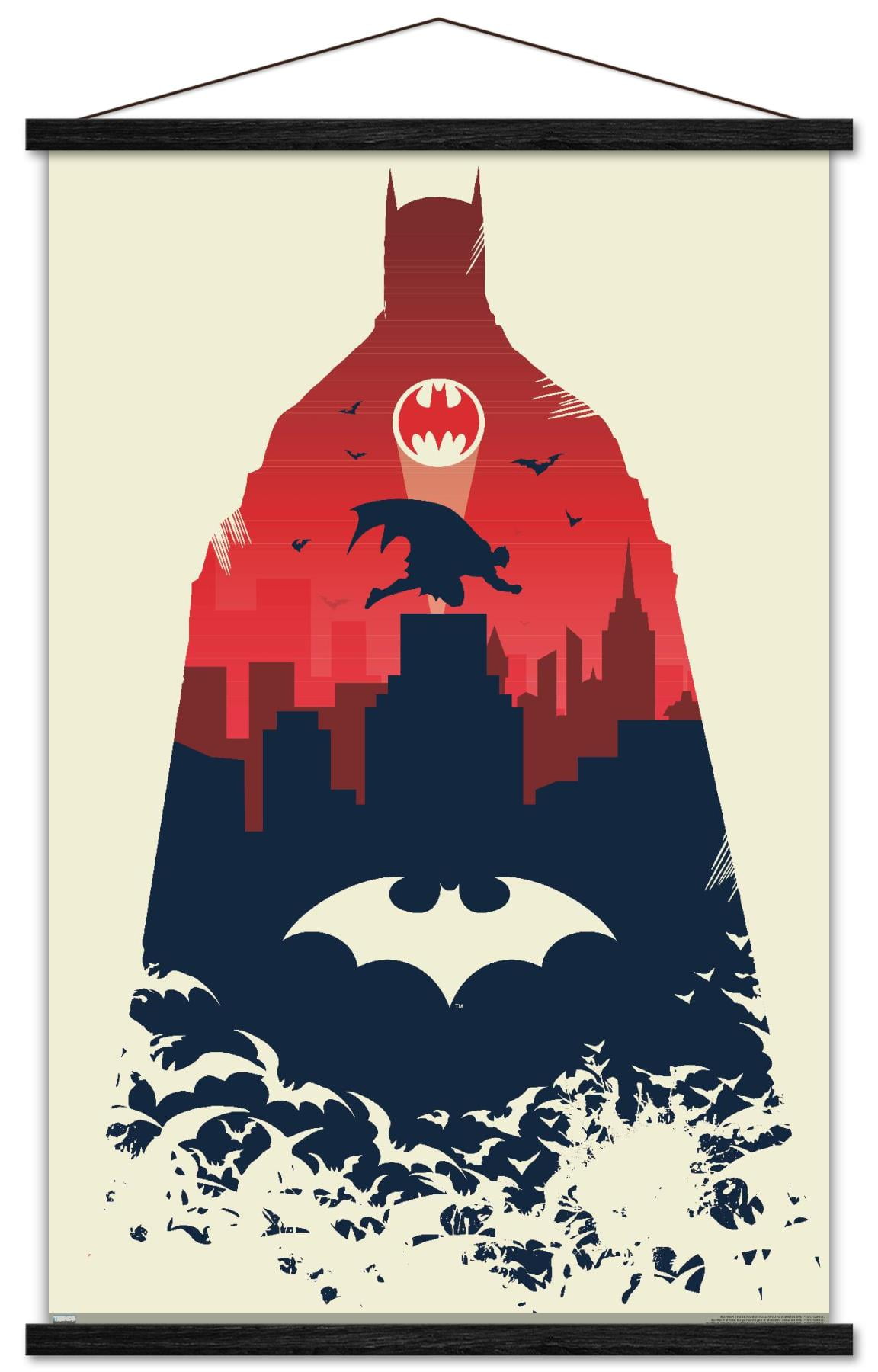 DC Comics Batman - Cape Wall Poster with Magnetic Frame, 22.375" x 34"