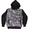 thumbnail image 1 of DC Comics Batman Checker Dye Sublimation Adult Zip Hoodie, 1 of 1