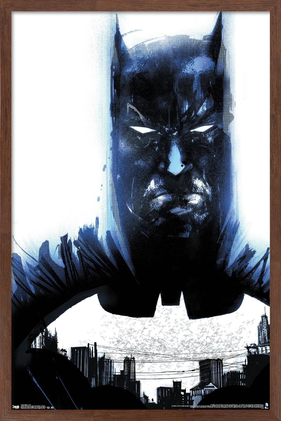 DC Comics - Batman - City Wall Poster, 22.375" x 34", Framed