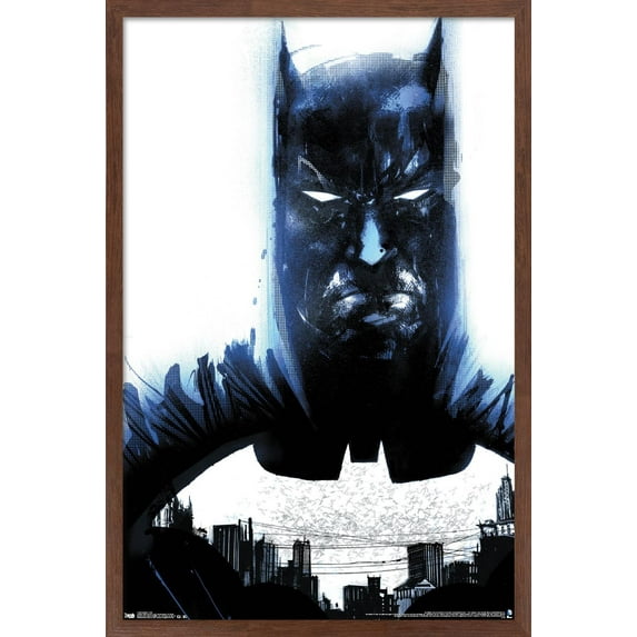DC Comics - Batman - City Wall Poster, 22.375" x 34", Framed