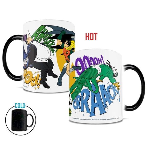 DC Comics (Batman: Classic TV Series - Double Justice) Morphing Mugs Heat-Sensitive Mug MMUG187