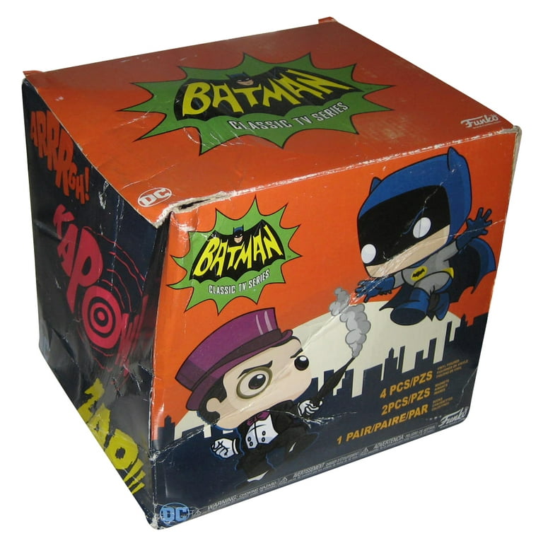 DC Comics Batman Classic TV Series Funko 7pc Box Set Socks Magnets Vinyl Figures
