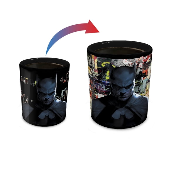 DC Comics (Batman - Collage) Morphing Mugs Heat-Sensitive Clue Mug MMUGC1435