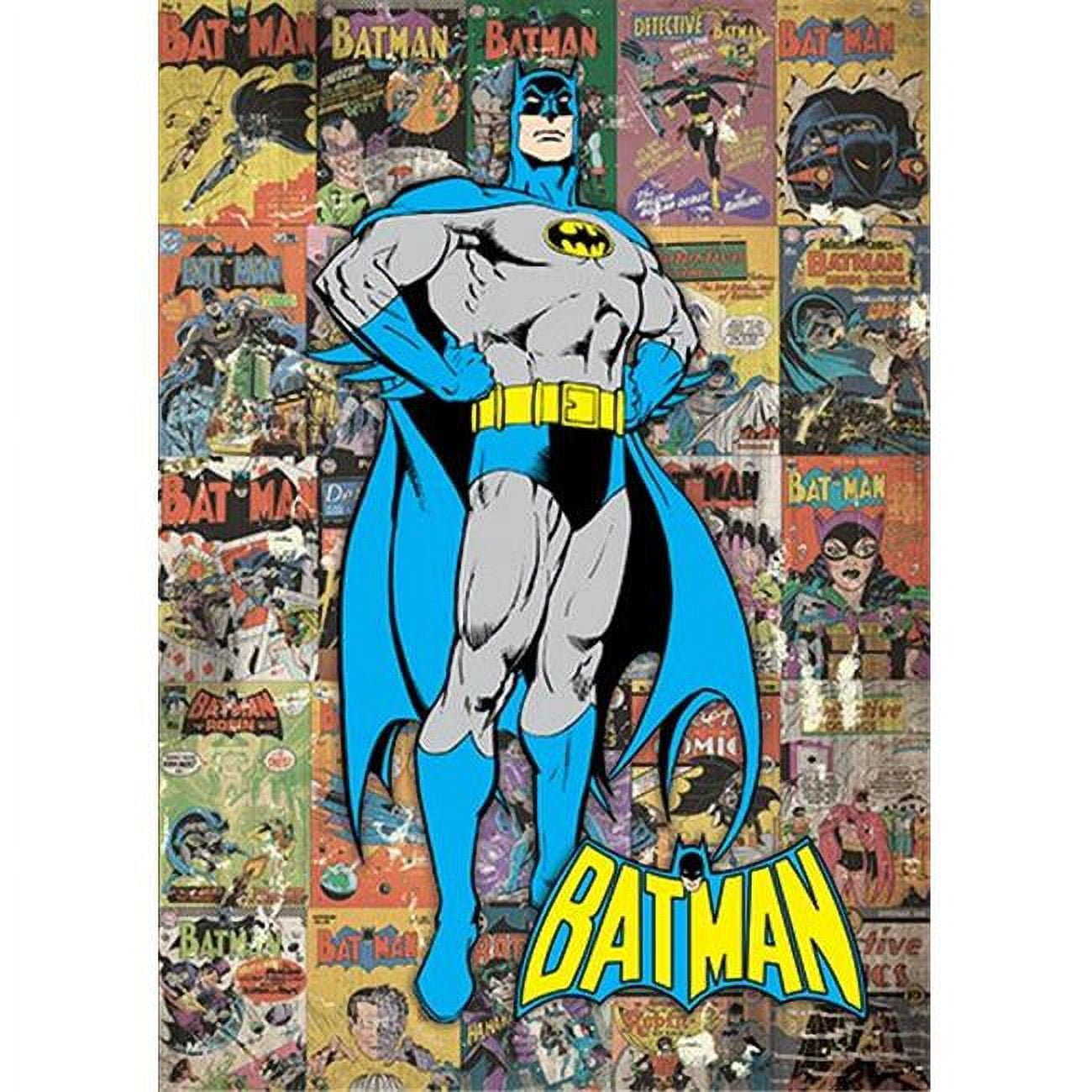Batman Collage MightyPrint Semi-Translucent Wall Art