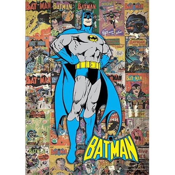 DC Comics (Batman - Comic Collage) MightyPrint™ Wall Art MP17240371