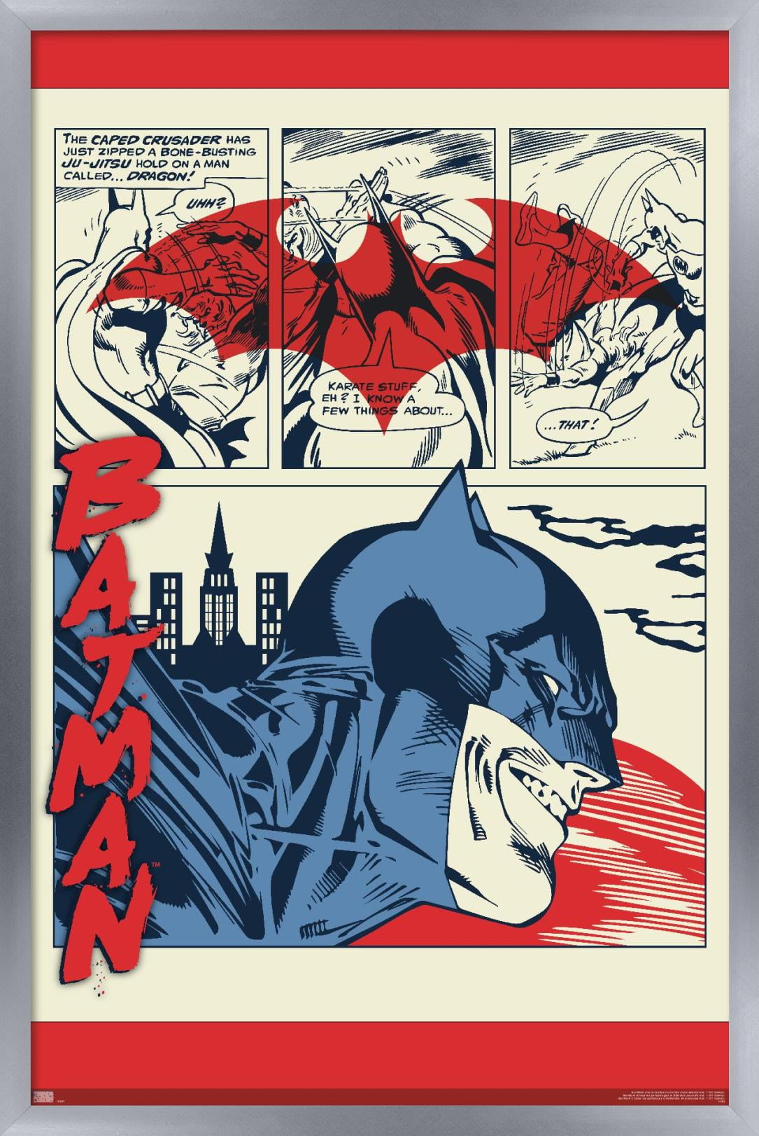 DC Comics Batman - Comics Wall Poster, 14.725" x 22.375", Framed