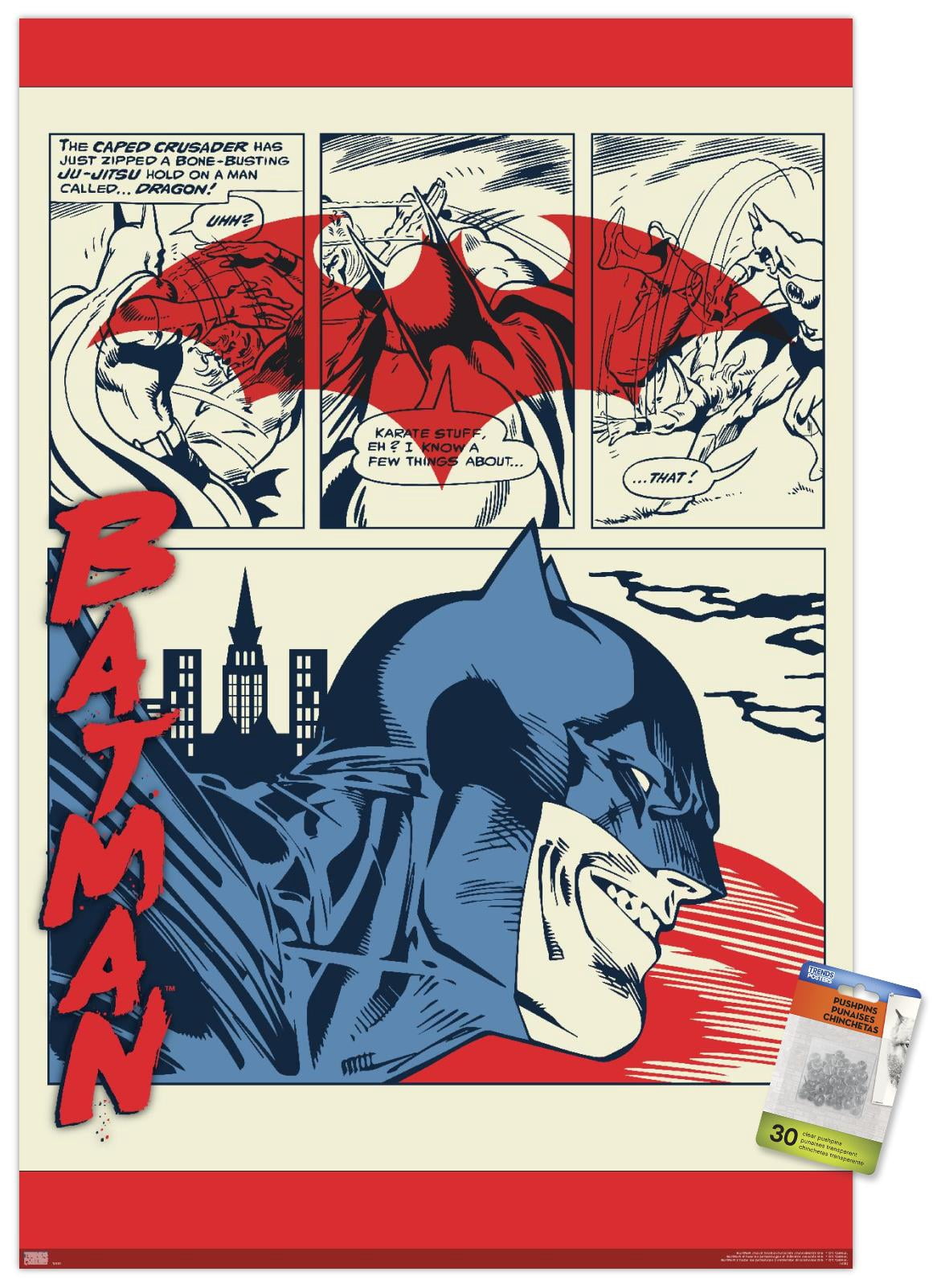 DC Comics Batman - Comics Wall Poster with Pushpins, 22.375" x 34"