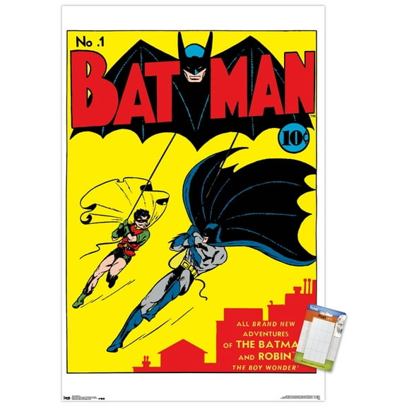 DC Comics - Batman - Cover #1 Wall Poster, 14.725" x 22.375"