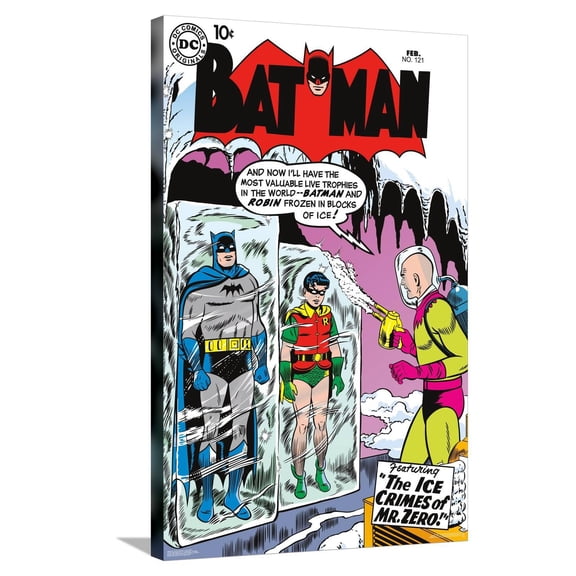 DC Comics Batman - Cover #121 Canvas Wall Poster, 22.375" x 34"