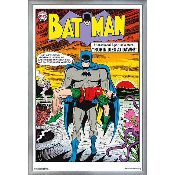 DC Comics - Batman - Cover #156 Wall Poster, 22.375" x 34", Framed