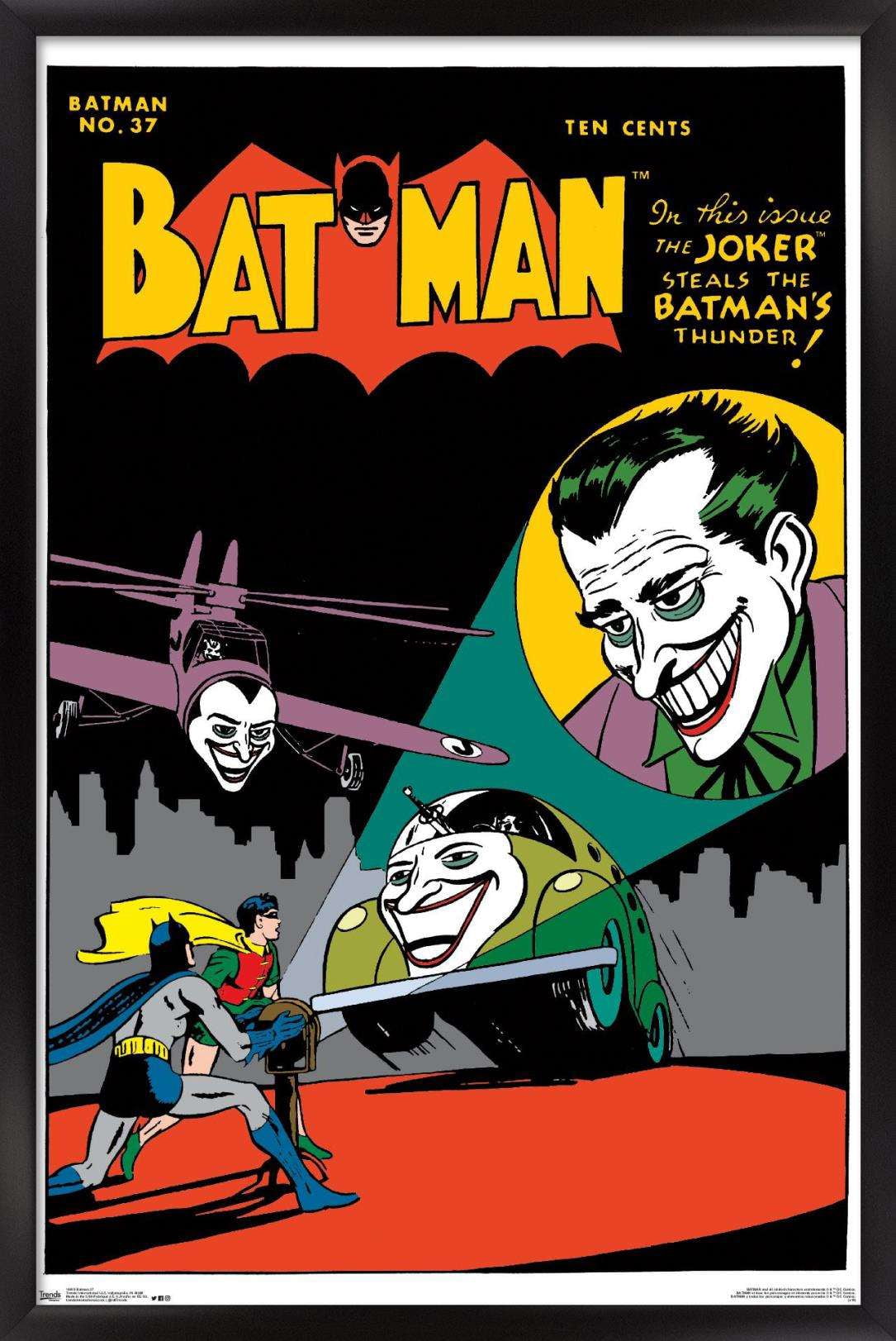 DC Comics - Batman - Cover #37 Wall Poster, 14.725" x 22.375", Framed
