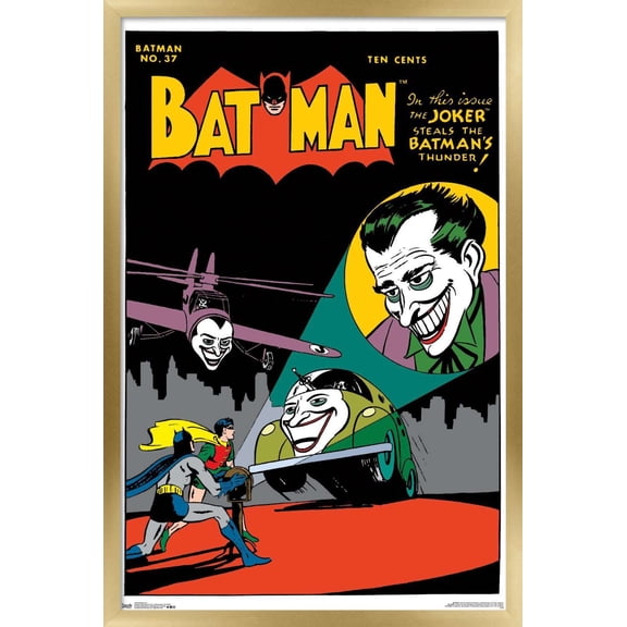 DC Comics - Batman - Cover #37 Wall Poster, 22.375" x 34", Framed