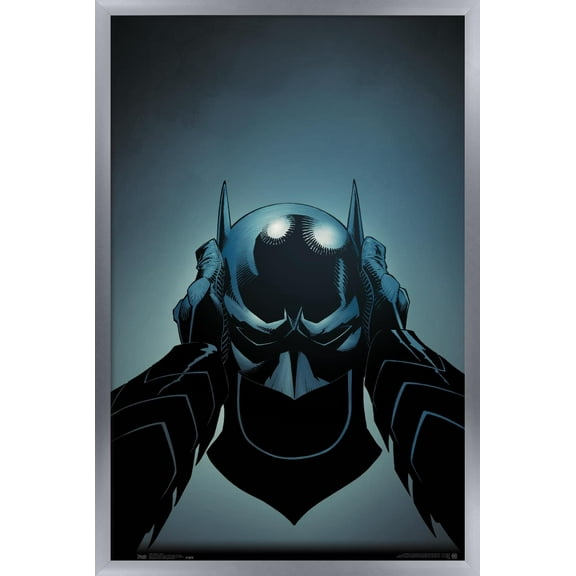 DC Comics - Batman - Cowl Wall Poster, 14.725" x 22.375", Framed