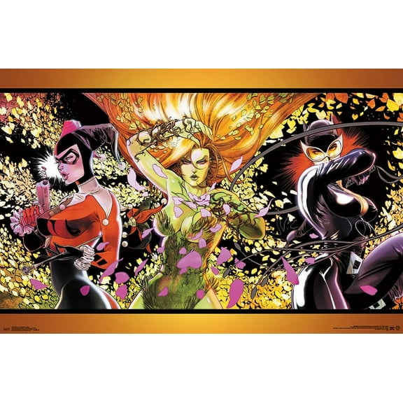 DC Comics - Batman - Dangerous Ladies Wall Poster, 22.375" x 34"