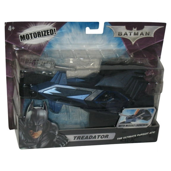 DC Comics Batman Dark Knight Treadator Motorized Mattel Toy ATV Vehicle