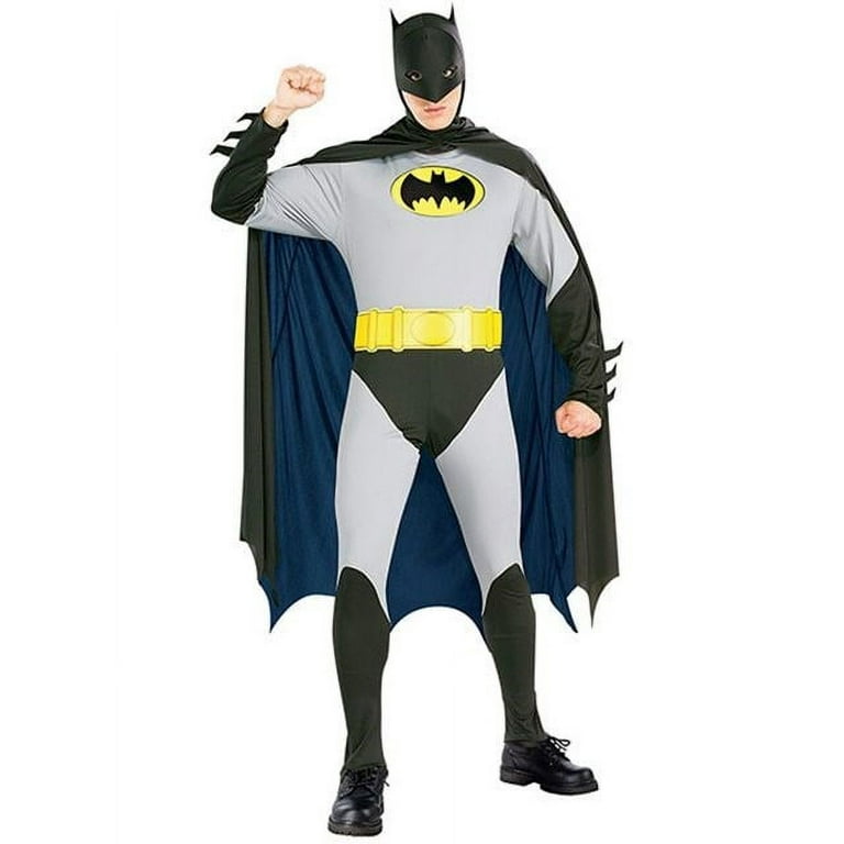 Batman Adult Cape With Mask Costume Batman Adult Cape With Mask Costume